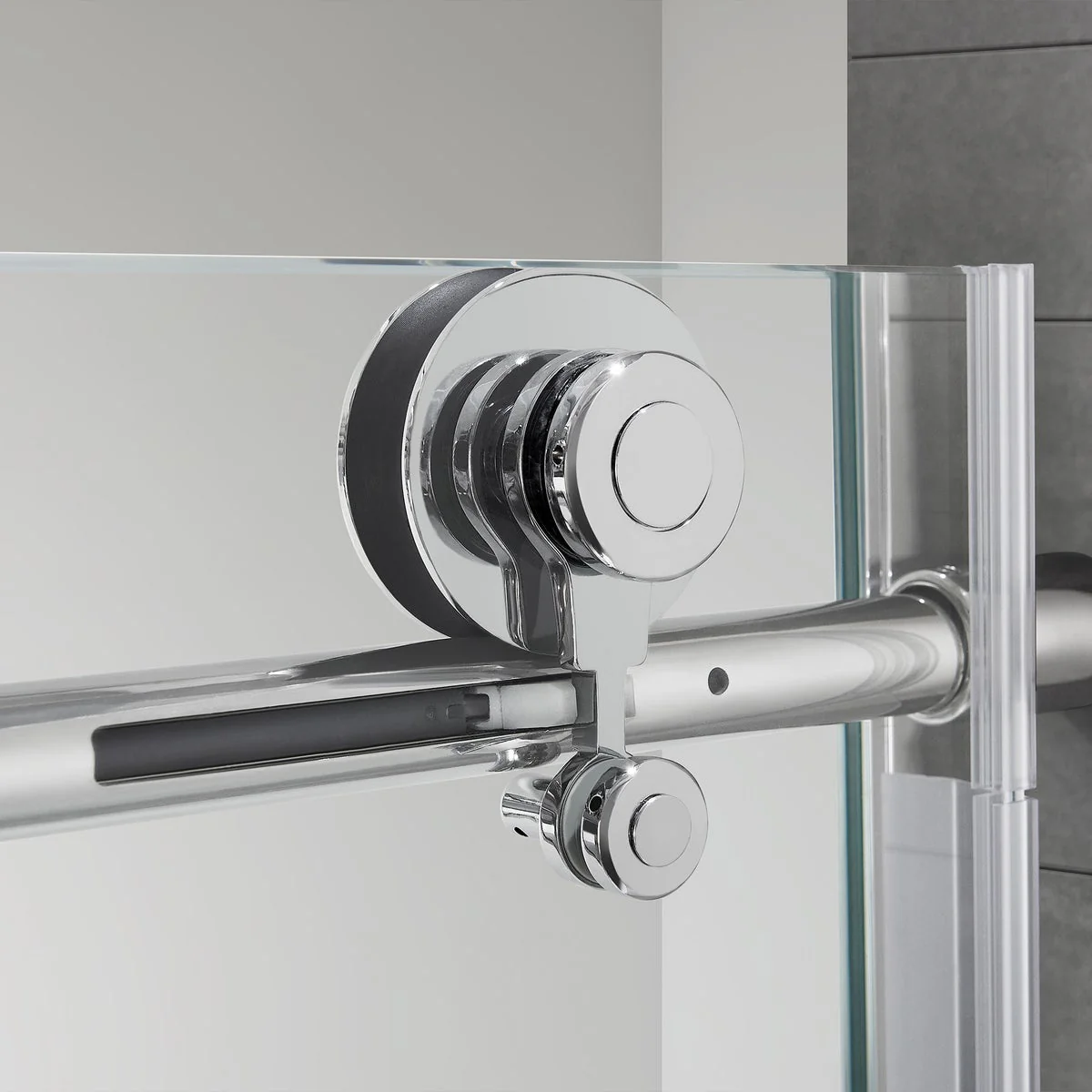 NEW - OVE Decors Renfrew Frameless Soft-close Sliding Shower Door - Image 19