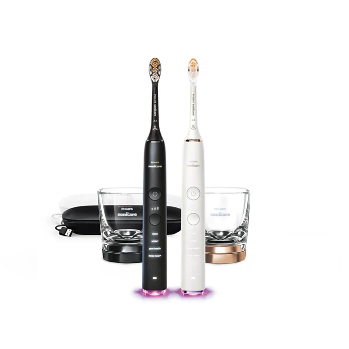 Philips Sonicare DiamondClean [ no brush heads] Smart Electric Rechargeable Toothbrush, 2-pack - Image 2