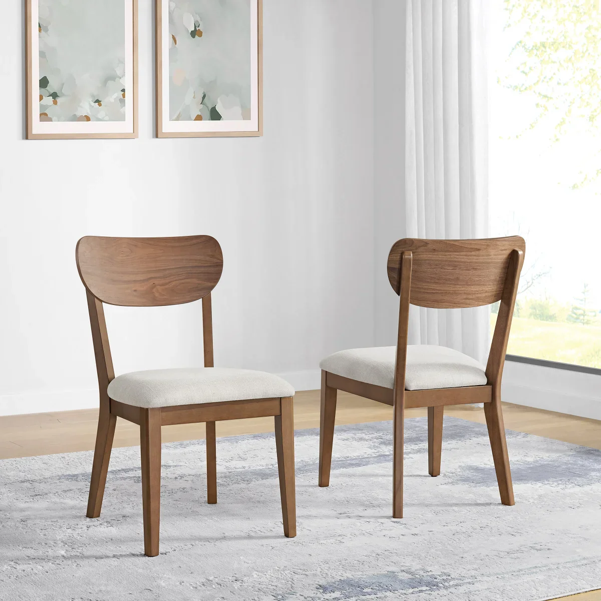 Point Reyes Dining Chair, 2-pack- Retail $269 - Image 2