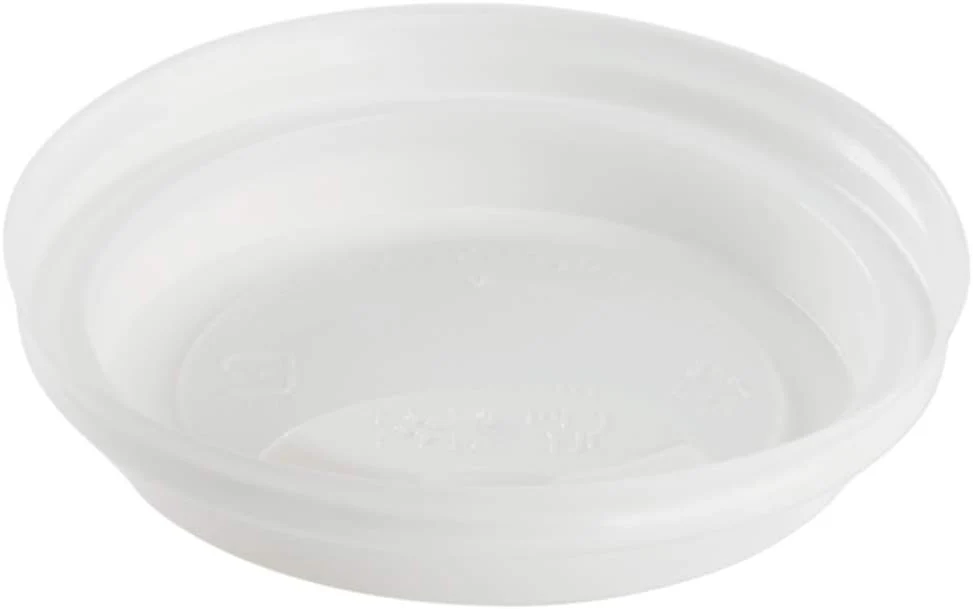 Karat PP Sipper Dome Lid for 8 oz Paper Hot Cup (White) - 1,000 ct - Image 4