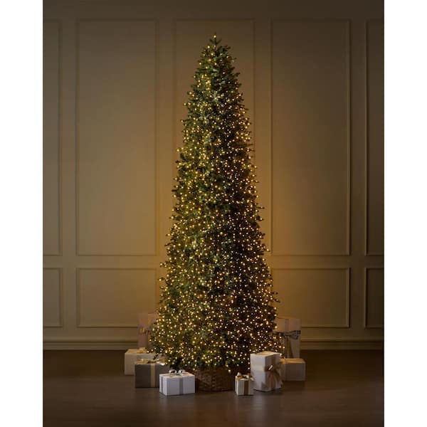 Home Decorators Collection 12 ft. Elegant Twinkling Grand Fir LED Pre-Lit Artificial Christmas Tree with Timer - Image 4