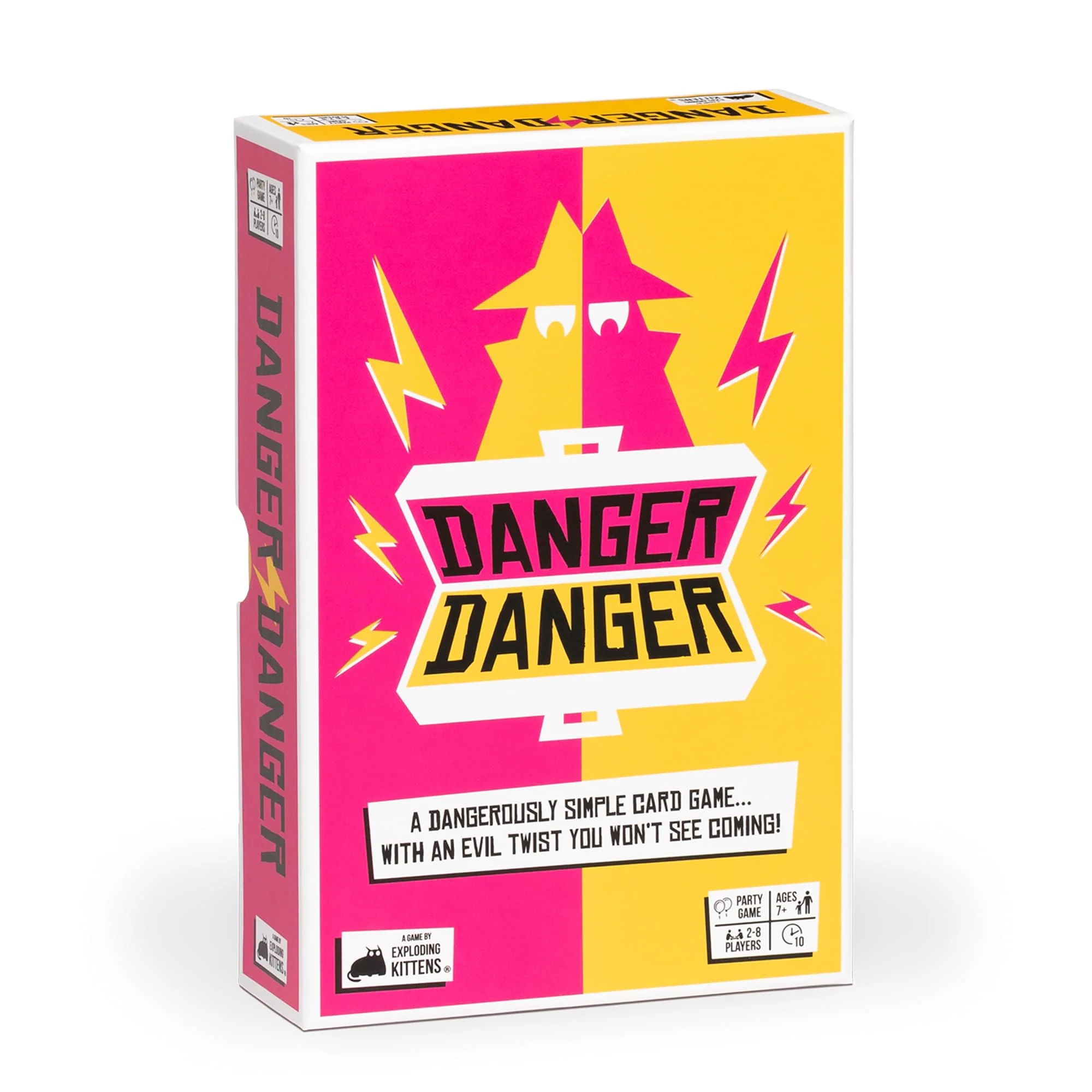 Exploding Kittens Danger Danger 2-8 Players - Ages 7+ - 10 Minutes to Play - Fast Paces Strategic Card Game - Party Game, Family Game Night, Kid and Adult Card Game - Image 6