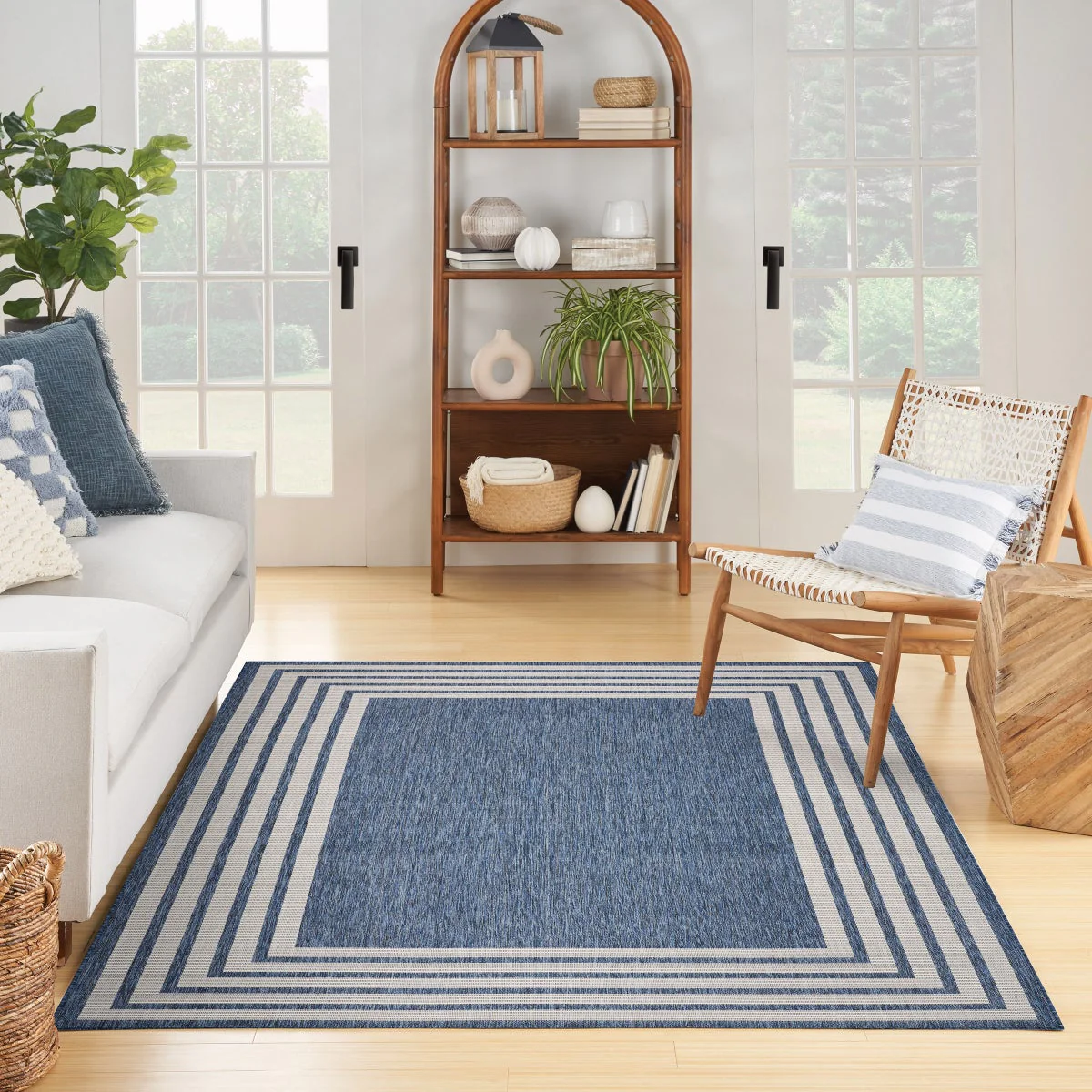 Nourison Garden Spring Indoor/Outdoor Rug, Haven, 7' 10" x 9' 10" - Image 2