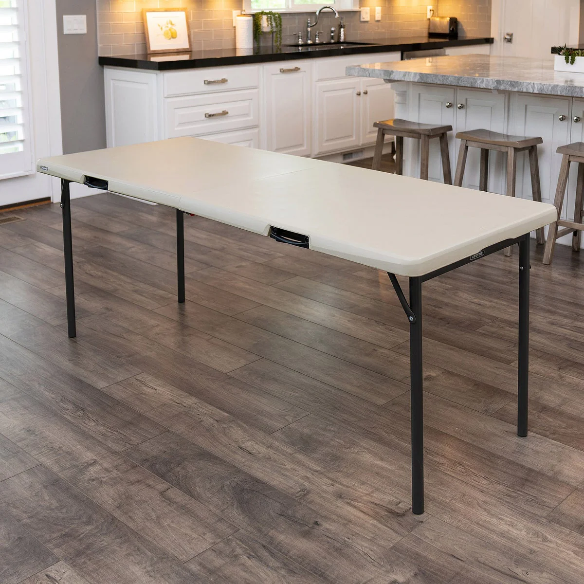 Lifetime Commercial 6' Fold-in-Half Table, 2-pack - Image 3