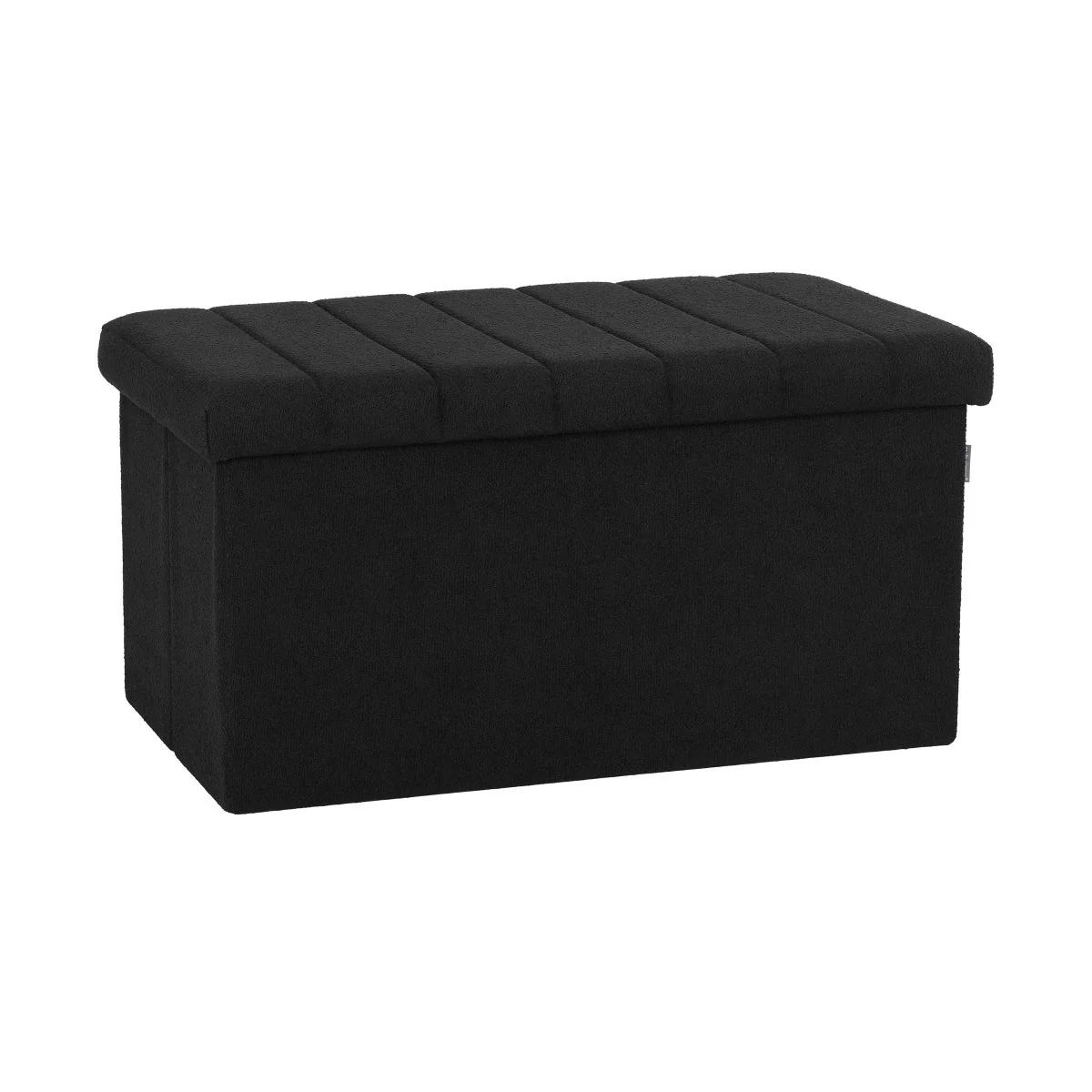 Seville Classics Boucle Foldable Storage Trunk - Image 4