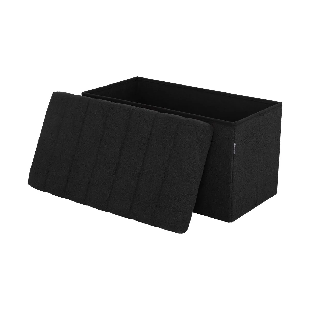 Seville Classics Boucle Foldable Storage Trunk - Image 5