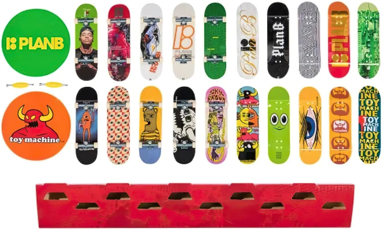 TECH DECK Ultra Pro 20 Bonus Pack Fingerboard Skateboards Sk8shop - Image 2