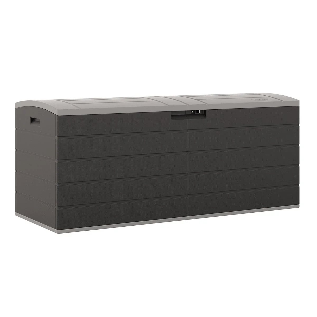 NEW - Suncast 120 Gallon Split Lid Extra Large Deck Box - Retail $160