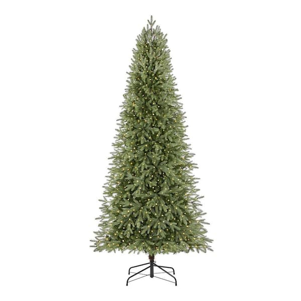 Home Accents Holiday 7.5 ft. Jackson Noble Fir Slim LED Pre-Lit Artificial Christmas Tree T22 - Image 2