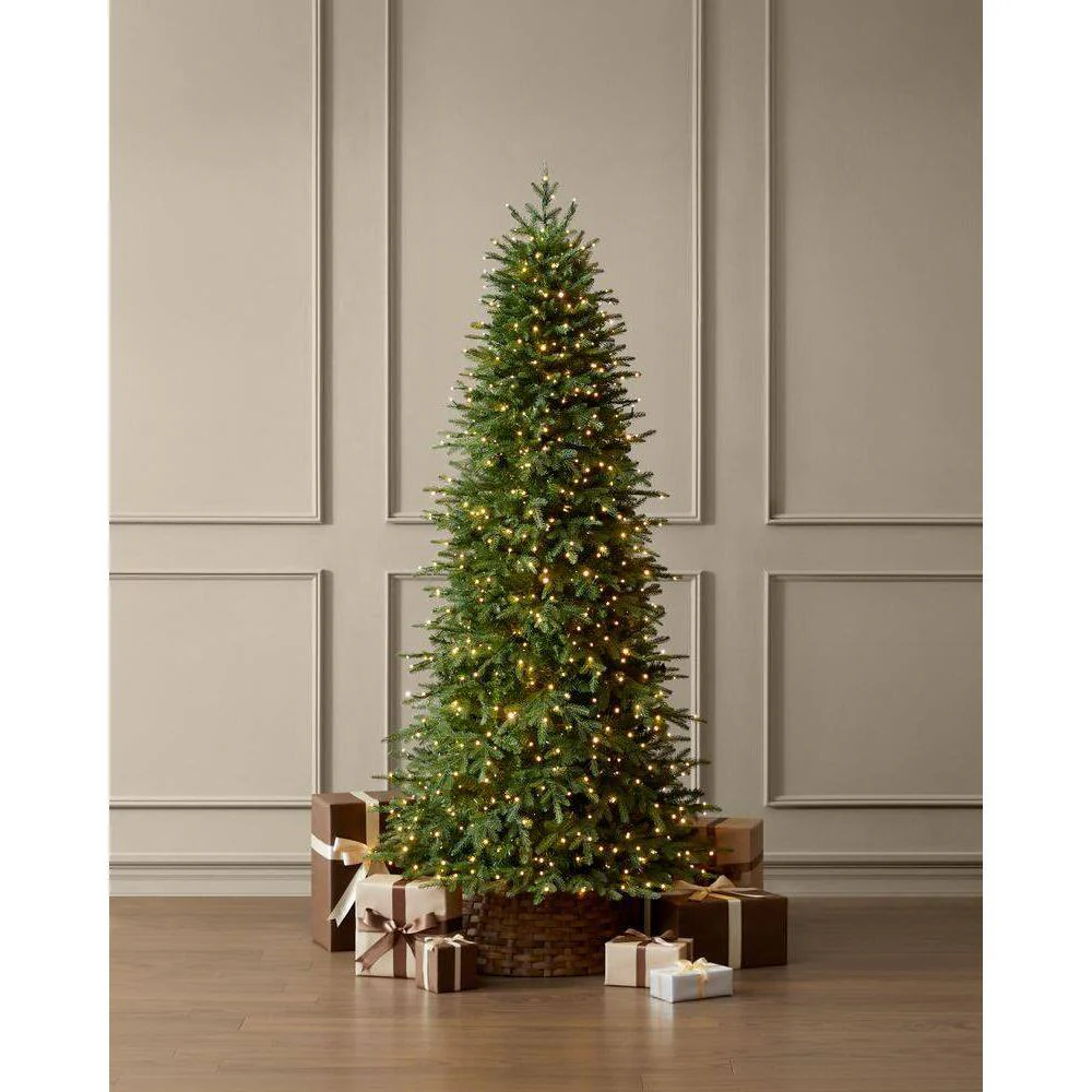 Home Decorators Collection 7.5 ft. Grand Duchess Twinkling Balsam Fir Slim LED Pre-Lit Artificial Christmas Tree T25