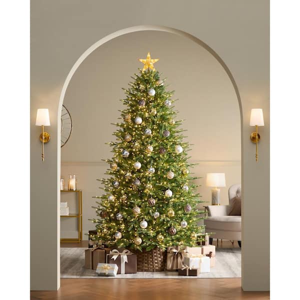Home Decorators Collection 7.5 ft. Grand Duchess Twinkling Balsam Fir LED Pre-Lit Artificial Christmas Tree T27 - Image 3