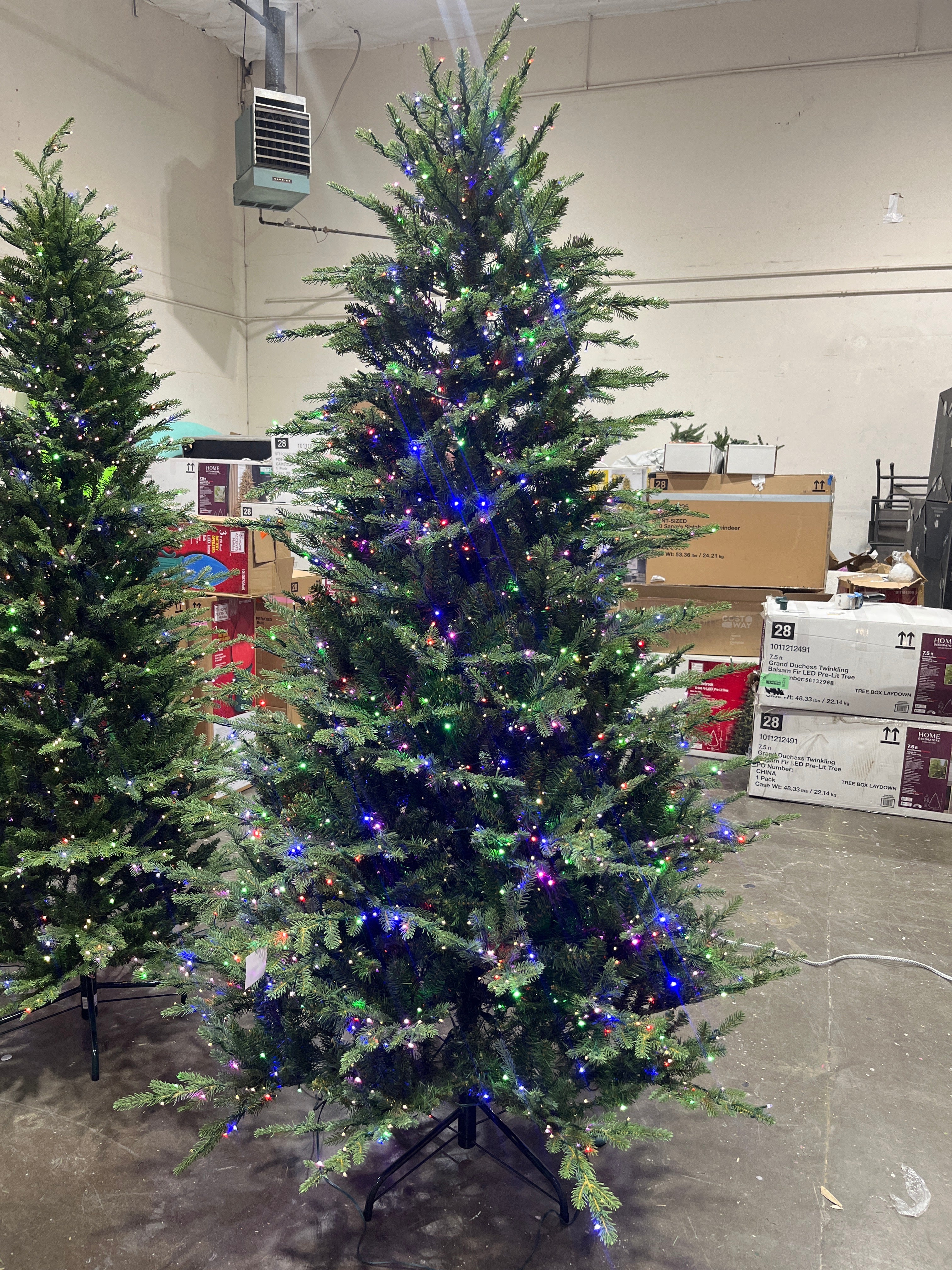 Home Decorators Collection 7.5 ft. Grand Duchess Twinkling Balsam Fir LED Pre-Lit Artificial Christmas Tree T27 - Image 6