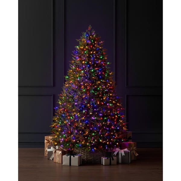 Home Decorators Collection 7.5 ft. Eastcastle Twinkling Balsam Fir LED Pre-Lit Artificial Christmas Tree T34 - Image 5