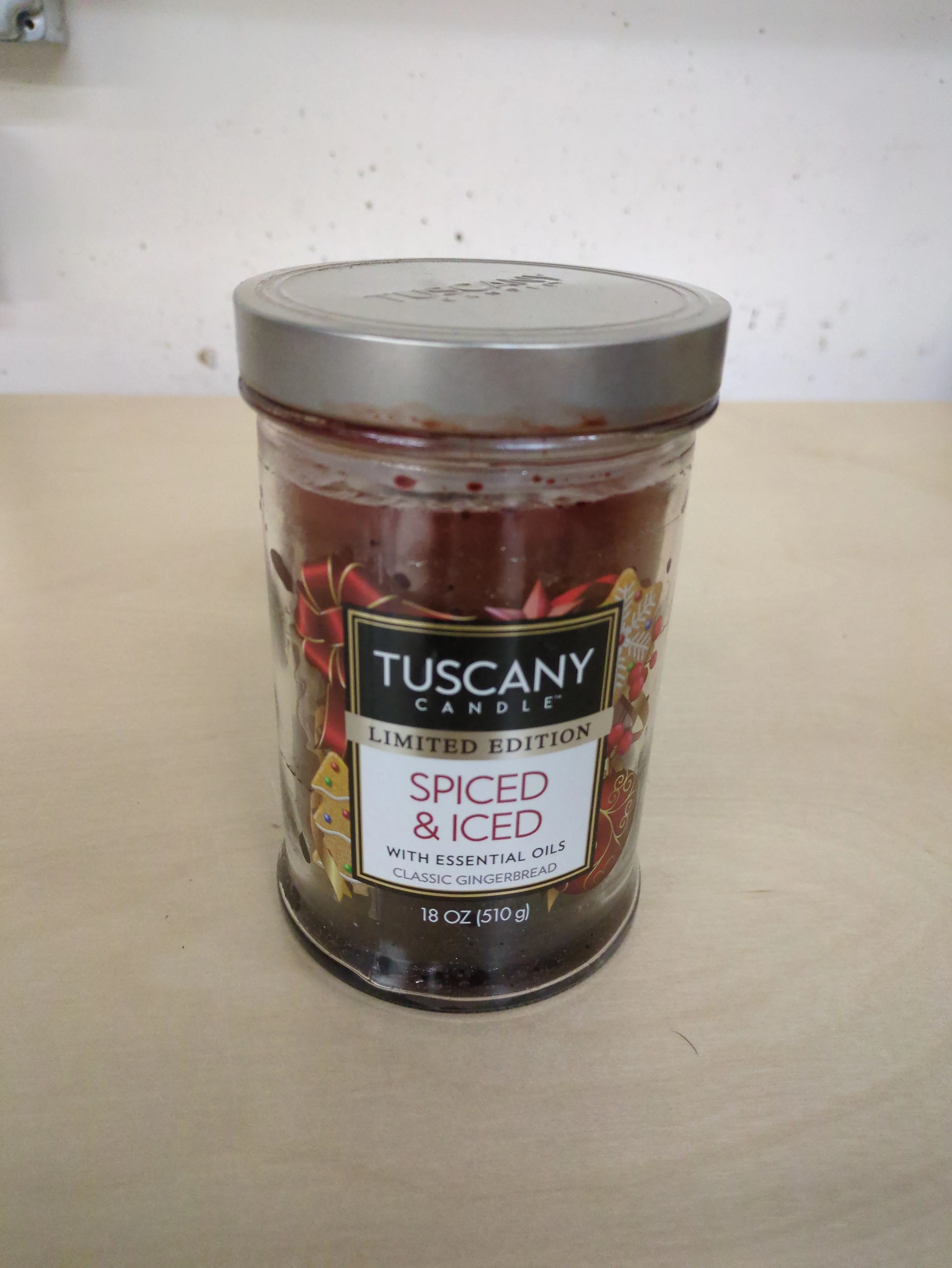 Tuscany Candle™ Limited Edition Spiced & Iced Scented Triple Pour Jar Candle - Image 2