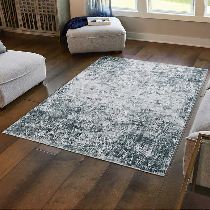 Wyatt & Ash Washable Area Rug, Jayden , Rug Size: 5 ft. 3 in. by 7 ft. 5 in. - Image 2